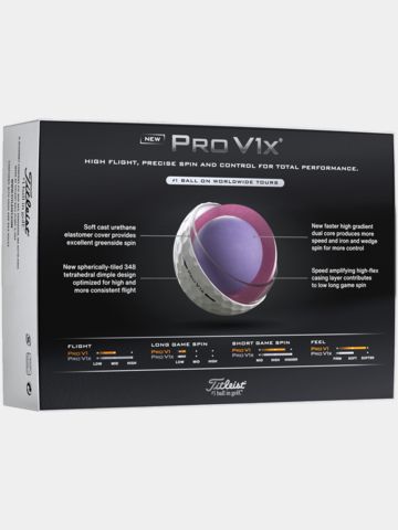 Titleist Pro V1x Golfbälle weiß