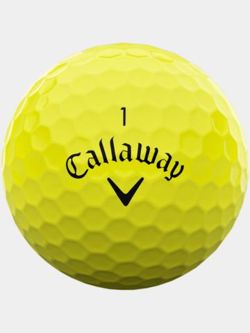 Callaway Supersoft Golfbälle gelb