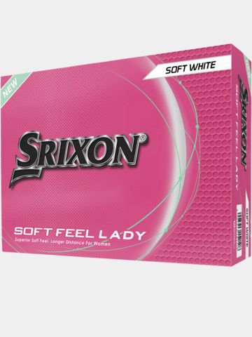 Srixon Soft Feel Lady Golfball weiß