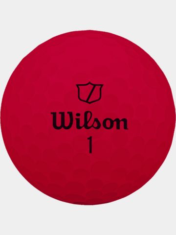 Wilson Duo Soft Golfbälle rot