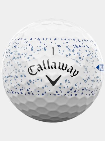 Callaway Supersoft Splatter 360 Golfbälle blau