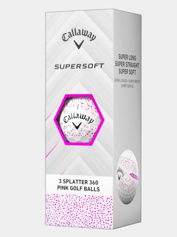 Callaway Supersoft Splatter pink