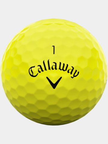 Callaway Warbird Distance+ Golfbälle gelb