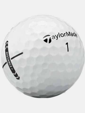 TaylorMade Distance+ Golfbälle weiß
