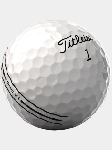 Titleist Pro V1 Enhanced Alignment Golfbälle weiß
