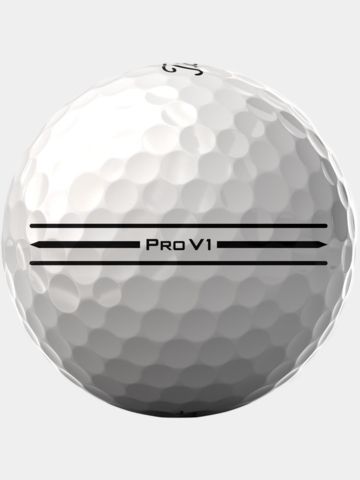 Titleist Pro V1 Enhanced Alignment Golfbälle weiß