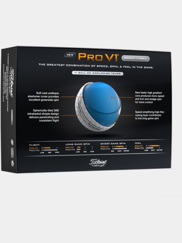 Titleist Pro V1 Enhanced Alignment Golfbälle weiß