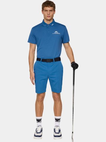 J.Lindeberg  KV Tour Golf Halbarm Polo navy