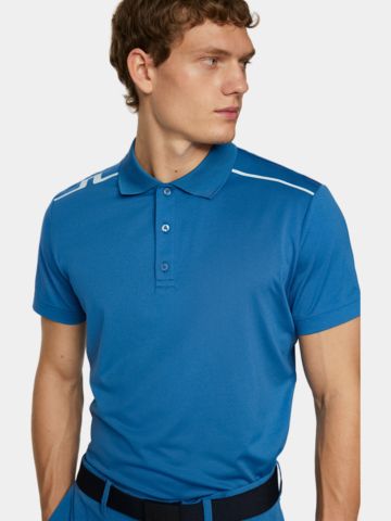 J.Lindeberg Lionel Halbarm Polo navy