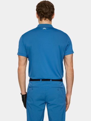 J.Lindeberg  Lionel Halbarm Polo navy