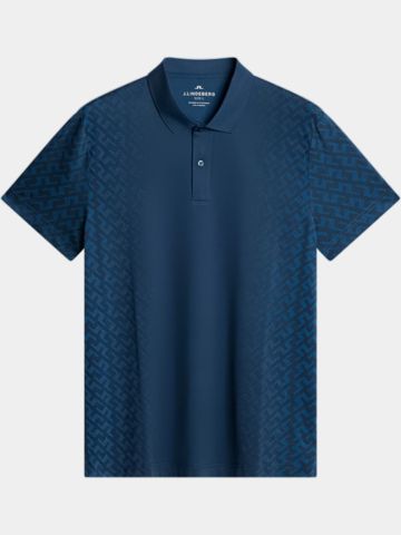 J.Lindeberg  Kalle Halbarm Polo navy