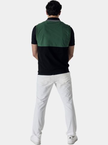 Callaway Legacy Colour Blocked Stretch Weste dunkelgrün