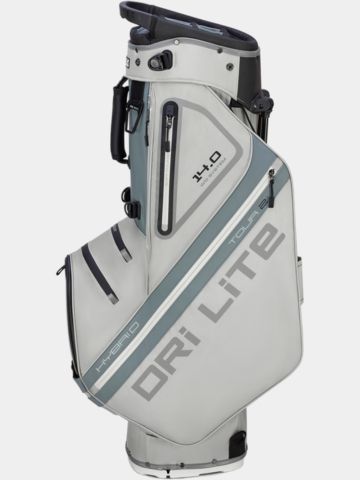 Big Max Dri Lite Hybrid Tour 2 Standbag silber