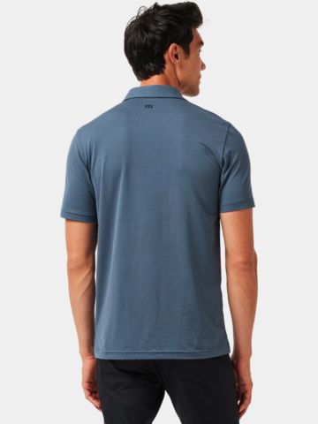 TravisMathew All Day Access Halbarm Polo schwarz
