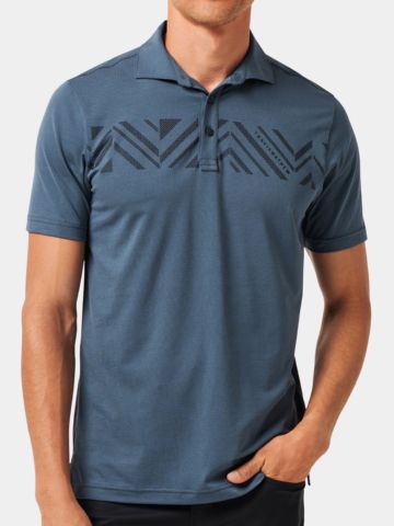 TravisMathew All Day Access Halbarm Polo schwarz