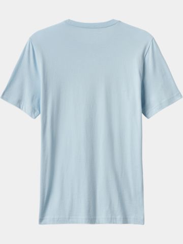 TravisMathew International Travel Halbarm T-Shirt hellblau