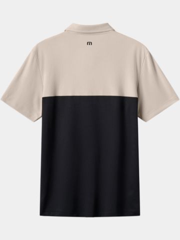 TravisMathew Hang Glide Halbarm Polo sand