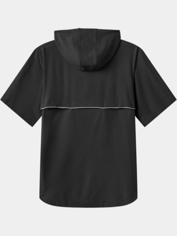 TravisMathew SPORT MODE HOODIE Halbarm Windshirt schwarz