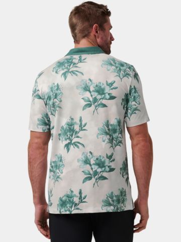 TravisMathew FEATHERWEIGHT Magnolia Halbarm Polo weiß