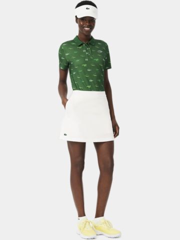 Lacoste Golf Skirt kurz Skort weiß