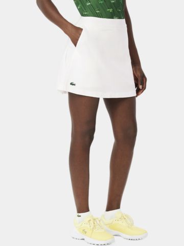 Lacoste Golf Skirt kurz Skort weiß