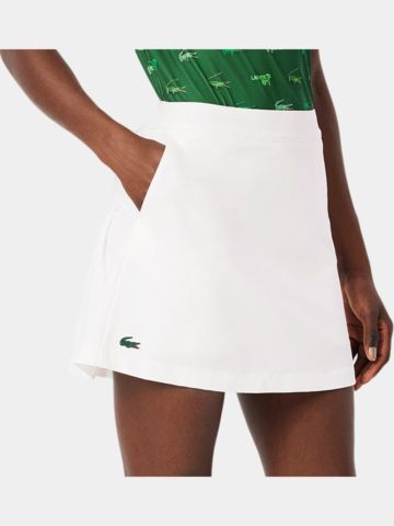 Lacoste Golf Skirt kurz Skort weiß