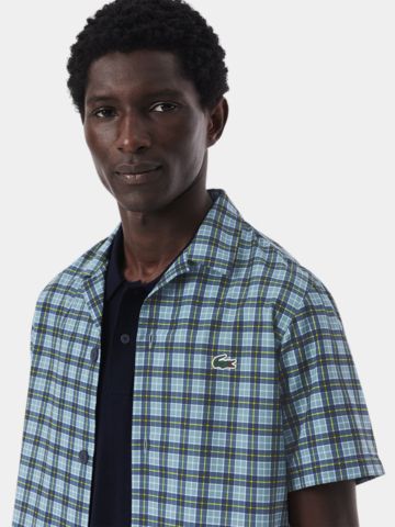 Lacoste Half sleeve shirt blue