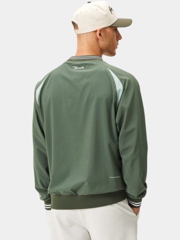 Macade Golf TX Links Windbreaker Langarm Windshirt grün
