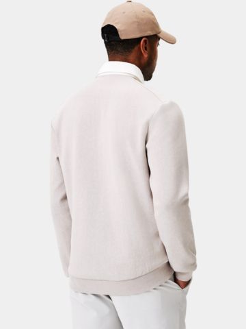 Macade Golf Range Longsleeve Shirt Long Sleeve Polo beige