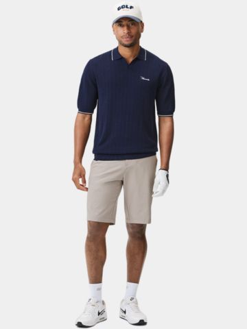Macade Golf Range Knit Shirt Halbarm Polo navy