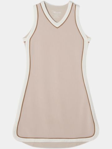 Macade Golf Ava Range Dress ohne Arm Kleid beige