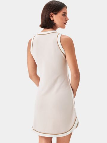 Macade Golf Ava Range Dress ohne Arm Kleid beige