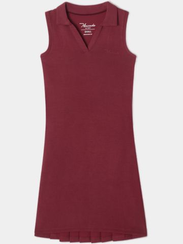 Macade Golf Amanda Performance Dress ohne Arm Kleid rot