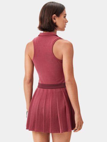 Macade Golf Amanda Performance Dress ohne Arm Kleid rot