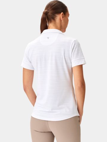Macade Golf Paige shirt half sleeve polo white