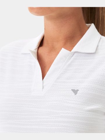 Macade Golf Paige shirt half sleeve polo white
