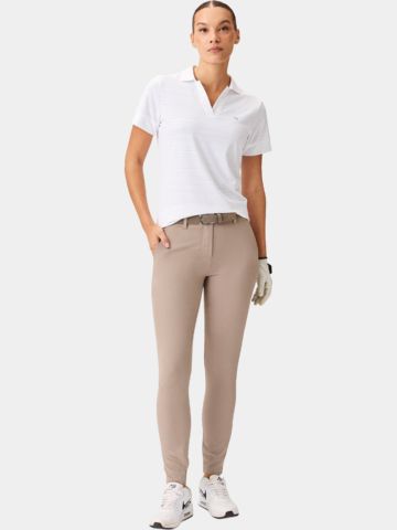 Macade Golf Paige shirt half sleeve polo white