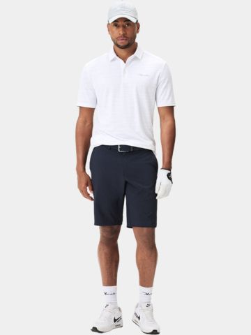 Macade Golf Flight Shirt Halbarm Polo weiß