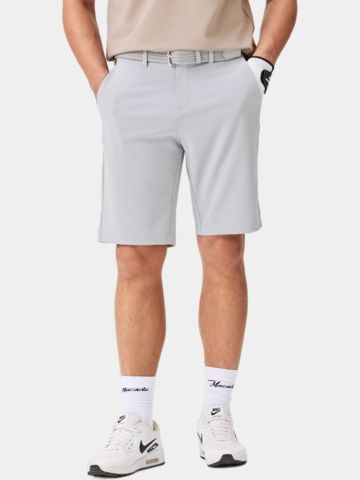 Macade Golf Four-Way Stretch Shorts Bermuda Hose hellgrau