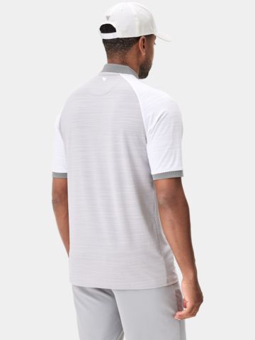 Macade Golf TR Pro Shirt Halbarm Polo hellgrau