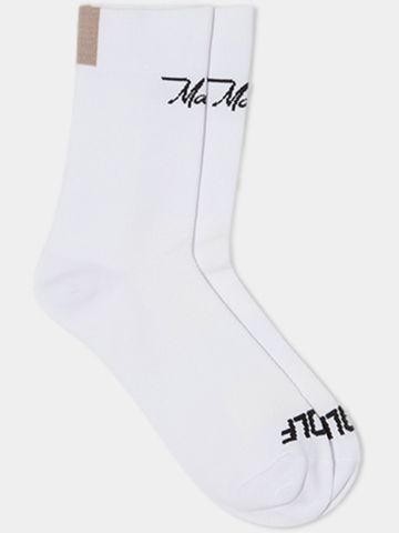Macade Golf Signature Crew Socks Stockings white