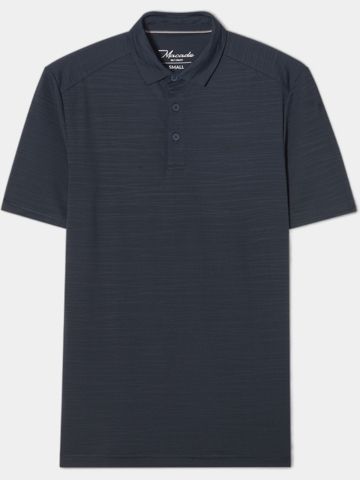 Macade Golf Flight Shirt Halbarm Polo anthrazit