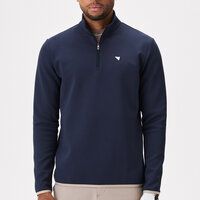Macade Golf Therma Quarter Zip Stretch Midlayer navy
