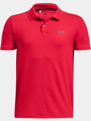 Under Armour UA Matchplay Halbarm Polo rot