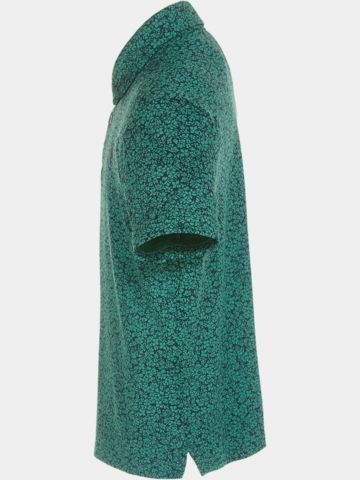 Under Armour UA Playoff Printed Halbarm Polo dunkelgrün