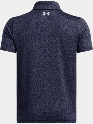 Under Armour UA Playoff Printed Halbarm Polo navy