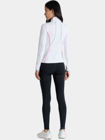 G/Fore STRETCH NYLON INTERLOCK TIPPED Stretch Midlayer weiß