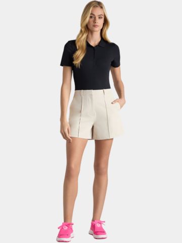 G/Fore  STRETCH PERFORMANCE TWILL HIGH WAISTED Bermuda Hose beige