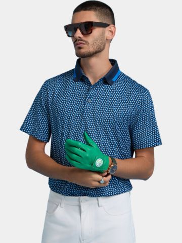 G/Fore 3 G´S TECH JERSEY Halbarm Polo navy