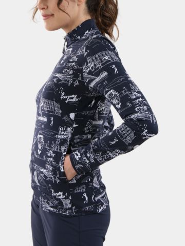 Chervo TORRE Stretch Midlayer marine